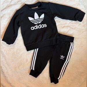 Adidas | Baby Crew Sweatshirt Set | 6-9m